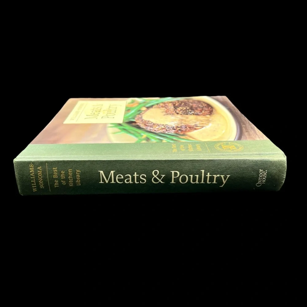 Williams Sonoma Meat & Poultry Cookbook The Best of the Kitchen Library Series